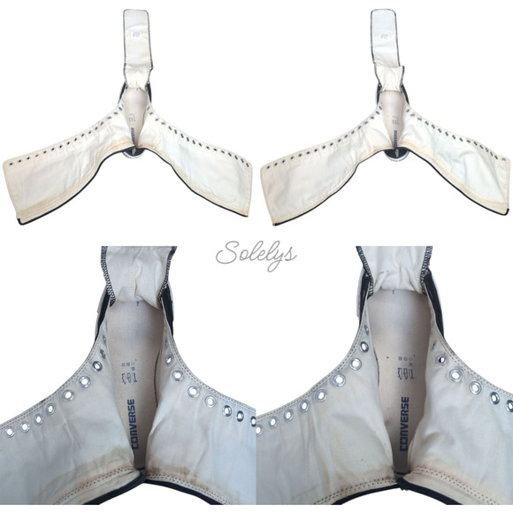 Converse All Star 2011 XXHI Zipper Knee High Y2K Zip Black Pink Sneaker Boot 7.5 - Picture 12 of 14